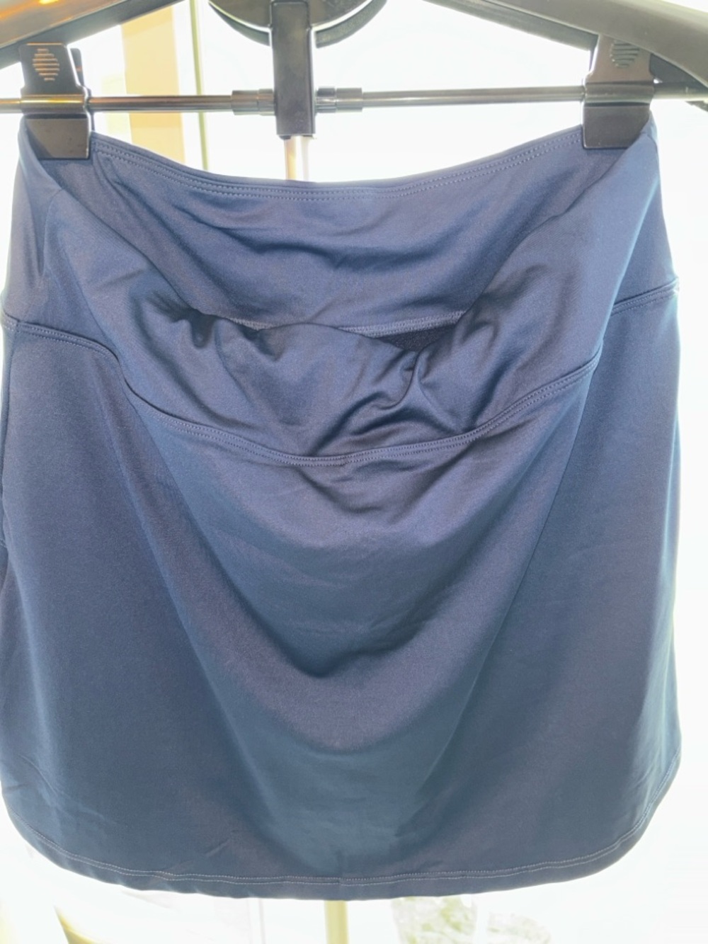 Women's Navy Performance Skort with Built-In Shorts